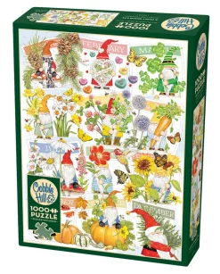 Cobble Hill A Happy Gnome Life | 1000 Piece- 1000 Piece | Birds