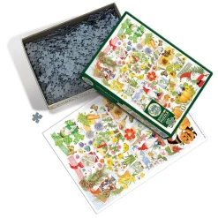 Cobble Hill A Happy Gnome Life | 1000 Piece- 1000 Piece | Birds