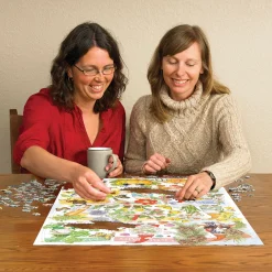 Cobble Hill A Happy Gnome Life | 1000 Piece- 1000 Piece | Birds