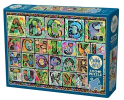 Cobble Hill A to Z | 500 Piece- 500 Piece | Flowers / Gardens