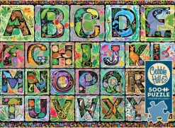 Cobble Hill A to Z | 500 Piece- 500 Piece | Flowers / Gardens