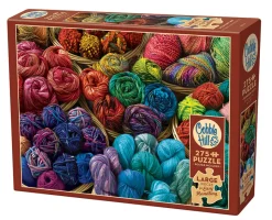 Cobble Hill A Yen for Yarn | Easy Handling 275 Piece- Easy Handling 275 | Collage - Variety