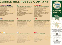 Cobble Hill After the Rain | 1000 Piece- 1000 Piece | Birds