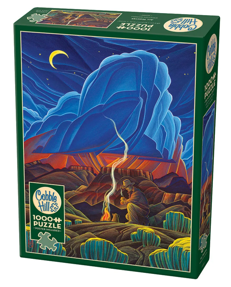Cobble Hill All Nighter | 1000 Piece- 1000 Piece | Mountainscape