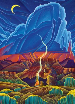 Cobble Hill All Nighter | 1000 Piece- 1000 Piece | Mountainscape