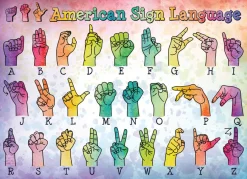 Cobble Hill American Sign Language | 500 Piece- 500 Piece | Collage - Variety