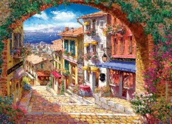 Cobble Hill Archway to Cagne | 500 Piece- 500 Piece | Countryscape