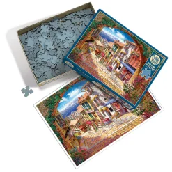 Cobble Hill Archway to Cagne | 500 Piece- 500 Piece | Countryscape