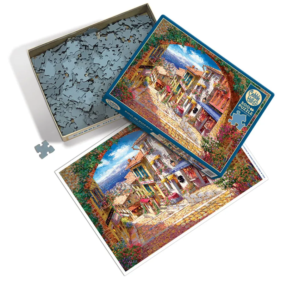 Cobble Hill Archway to Cagne | 500 Piece- 500 Piece | Countryscape