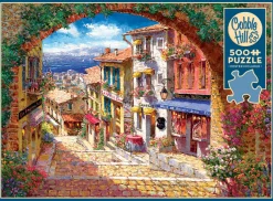 Cobble Hill Archway to Cagne | 500 Piece- 500 Piece | Countryscape