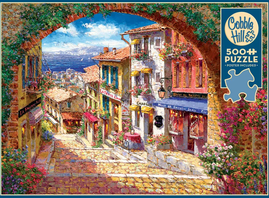 Cobble Hill Archway to Cagne | 500 Piece- 500 Piece | Countryscape