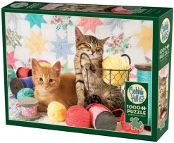 Cobble Hill Balls of Fluff | 1000 Piece- 1000 Piece | Cats