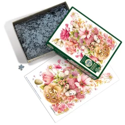 Cobble Hill Bastin Bouquet | 1000 Piece- 1000 Piece | Flowers / Gardens