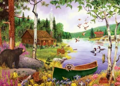 Cobble Hill Bear Lake (tray) | 35 Piece Tray- Tray Puzzles