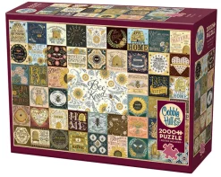 Cobble Hill Bee Kind | 2000 Piece- 2000 Piece | Collage - Busy