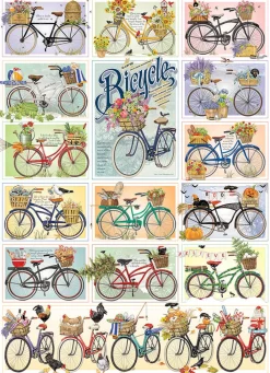 Cobble Hill Bicycles | 1000 Piece- 1000 Piece | Road Adventures