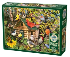 Cobble Hill Bird Cabin | 1000 Piece- 1000 Piece | Mountainscape