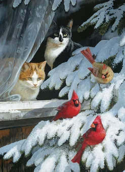 Cobble Hill Bird Watchers | 1000 Piece- 1000 Piece | Birds