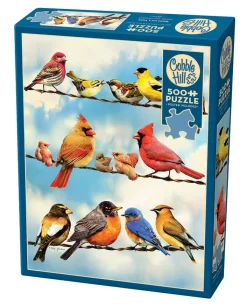 Cobble Hill Birds on a Wire | 500 Piece- 500 Piece | Birds