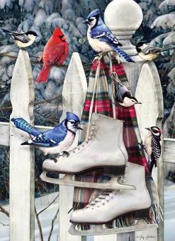 Cobble Hill Birds with Skates | 500 Piece- 500 Piece | Birds