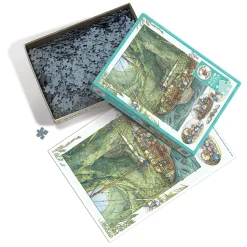 Cobble Hill Brambly Hedge All Aboard! | 500 Piece- 500 Piece | Countryscape