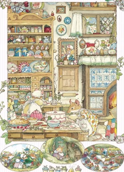 Cobble Hill Brambly Hedge Picnic Preparations | 500 Piece- 500 Piece | Countryscape