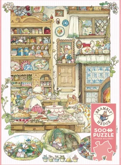 Cobble Hill Brambly Hedge Picnic Preparations | 500 Piece- 500 Piece | Countryscape