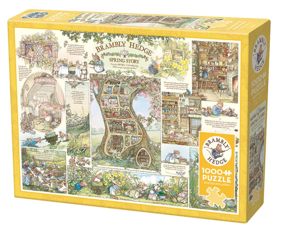 Cobble Hill Brambly Hedge Spring Story | 1000 Piece- 1000 Piece | Countryscape
