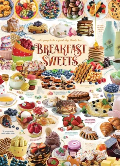 Cobble Hill Breakfast Sweets | 1000 Piece- 1000 Piece | Collage - Variety