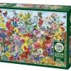 Cobble Hill Butterfly Garden | 1000 Piece- 1000 Piece | Flowers / Gardens