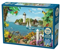 Cobble Hill By the Bay | 500 Piece- 500 Piece | Waterscape