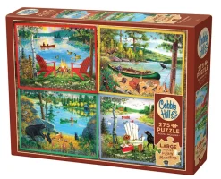 Cobble Hill Cabin Country | Easy Handling 275 Piece- Easy Handling 275 | Mountainscape
