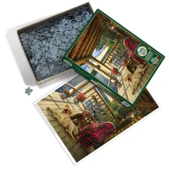 Cobble Hill Cabin Porch | 1000 Piece- 1000 Piece | Countryscape
