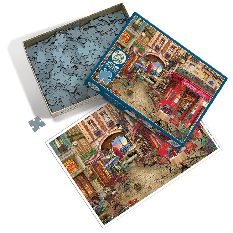 Cobble Hill Cafe des Paris | 500 Piece- 500 Piece | Townscape