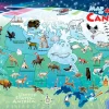 Cobble Hill Canada Map (tray) | 35 Piece Tray- Tray Puzzles