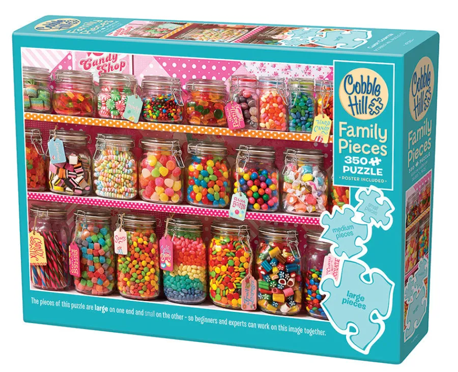 Cobble Hill Candy Counter (Family) | Family Pieces 350- Family Pieces 350 | Collage - Variety