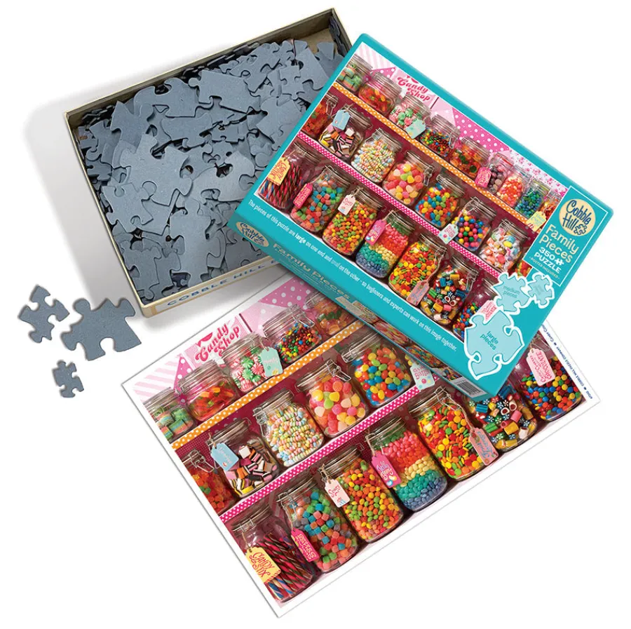 Cobble Hill Candy Counter (Family) | Family Pieces 350- Family Pieces 350 | Collage - Variety