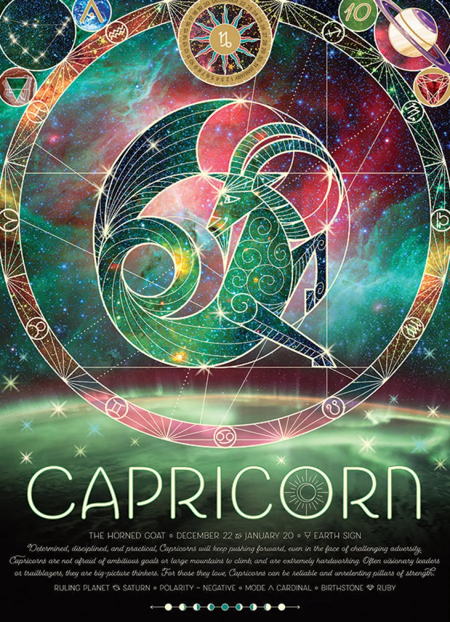Cobble Hill Capricorn | 500 Piece- 500 Piece | Zodiac
