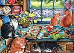 Cobble Hill Cats Retreat | 1000 Piece- 1000 Piece | Cats