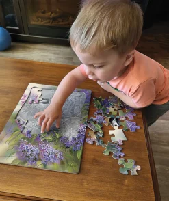 Cobble Hill Chickadee Duo (tray) | 35 Piece Tray- Tray Puzzles | Birds