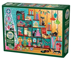 Cobble Hill Christmas Cats | 1000 Piece- 1000 Piece | Christmas