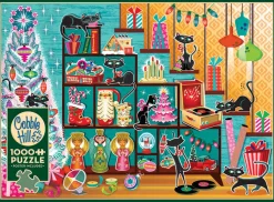 Cobble Hill Christmas Cats | 1000 Piece- 1000 Piece | Christmas