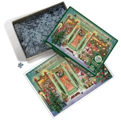 Cobble Hill Christmas Flower Shop | 1000 Piece- 1000 Piece | Townscape