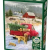 Cobble Hill Christmas on the Farm | 1000 Piece- 1000 Piece | Countryscape