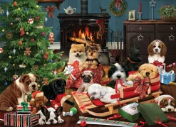 Cobble Hill Christmas Puppies | 1000 Piece- 1000 Piece | Dogs
