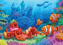 Cobble Hill Clownfish Gathering (tray) | 35 Piece Tray- Tray Puzzles | Waterscape