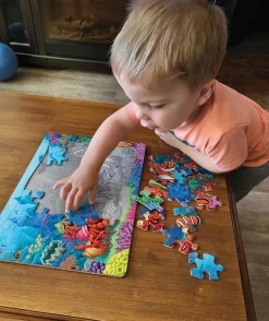 Cobble Hill Clownfish Gathering (tray) | 35 Piece Tray- Tray Puzzles | Waterscape