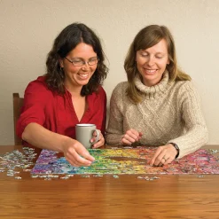 Cobble Hill Colourful Rainbow | 1000 Piece- 1000 Piece | Collage - Busy