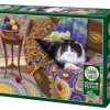 Cobble Hill Comfy Cat | 1000 Piece- 1000 Piece | Cats