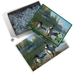 Cobble Hill Common Loons | 1000 Piece- 1000 Piece | Countryscape